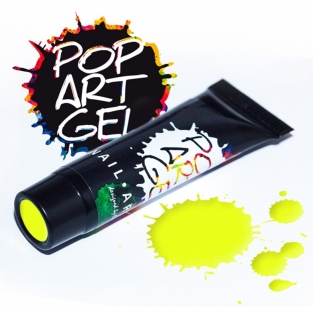 NAIL ARTISTS Pop Art Gel 1 Neon Yellow